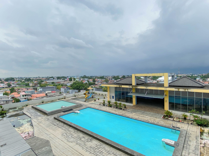 Pool 4, Simple Style Studio At Prima Orchard Apartment, Bekasi