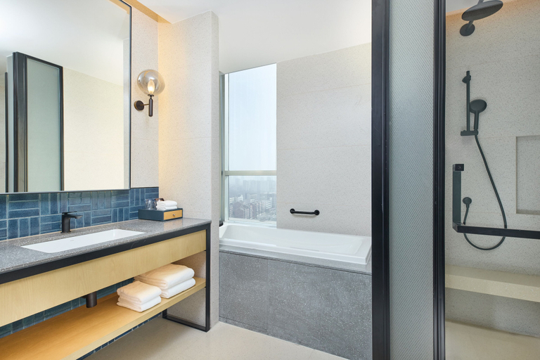 Bathroom 4, Four Points By Sheraton Wuxi Liangxi, Wuxi