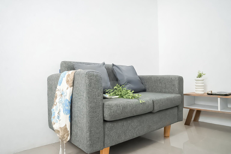 Living area 2, Neat 1Br For 2 Pax At Vittoria Residence, Jakarta Barat