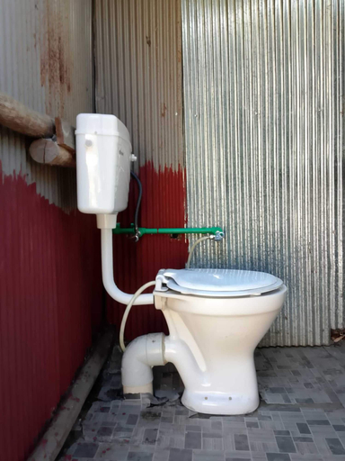 Bathroom, River View Cafe & Camping, Kullu