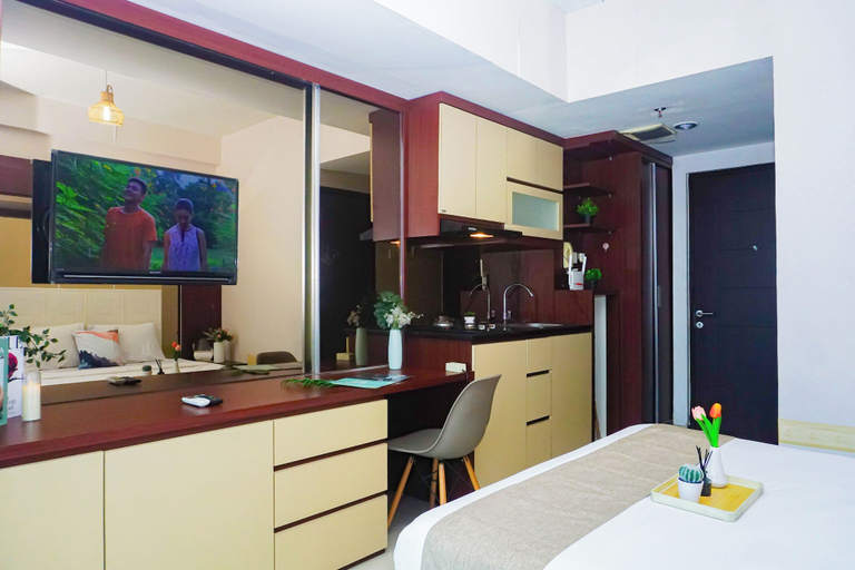 Private kitchen 2, Classic Studio Apartment Grand Dhika City, Bekasi