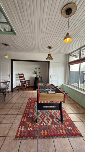 Game room, Matsya Hostel, Pyrénées-Atlantiques