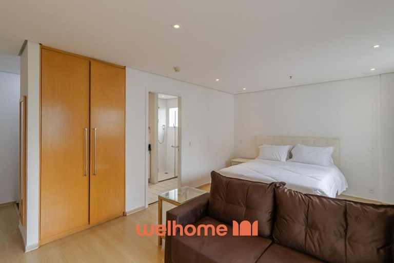 Bedroom 3, Apartamento na Bela Vista perto do Sirio Libanes, São Paulo