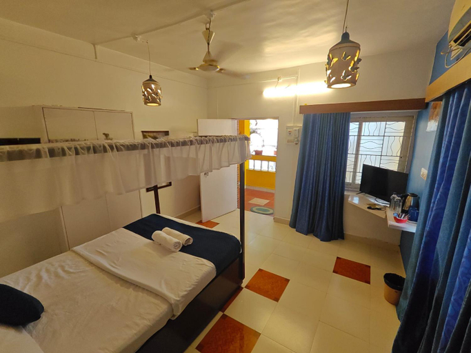 Bedroom 2, Serene Waters Homestay Goa, North Goa