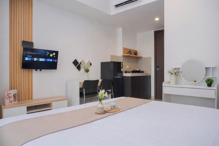 Room 4, Comfy Studio For 2 Pax At Vasaka Solterra Apartment, Jakarta Selatan