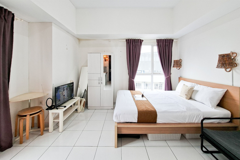 Room 4, Warm Rustic Studio At Casa De Parco Apartment, Tangerang
