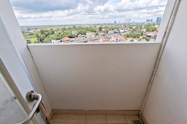Balcony view, Best Deal Comfortable Studio At Apartment At Cisauk Point, Tangerang