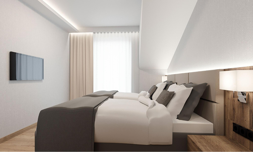 Bedroom 1, Meta Apartments, Bielsko