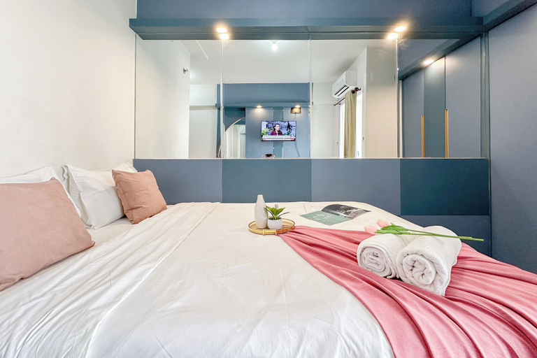 Room 3, Restful Blue Studio At Suncity Residence, Sidoarjo
