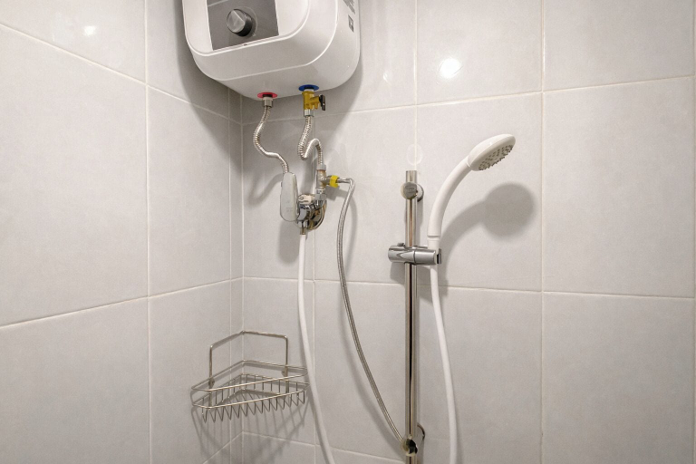 Bathroom 2, Nice Space And Pleasant Studio At Apartment Tokyo Riverside Pik 2, Tangerang