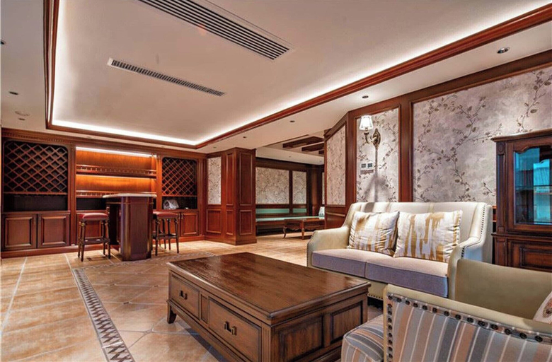Living room 5, Yangshuo Fadai hot spring luxury hotel, Guilin