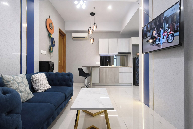 Interior 4, Modern Look 2Br Apartment At The Wahid Private Residence, Medan