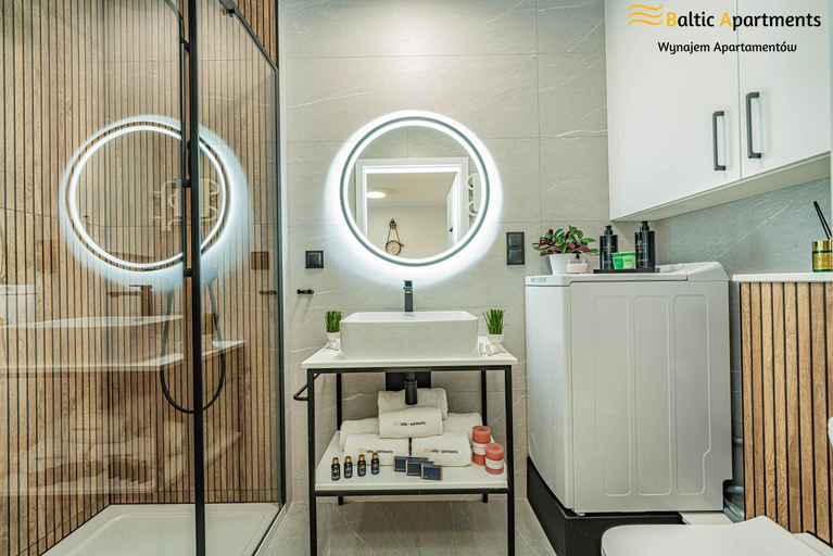 Bathroom 3, Seaside Garden Apartments & Wellness by Baltic Apartments, Świnoujście
