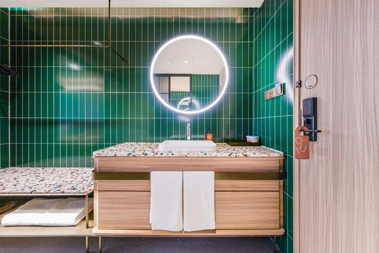 Bathroom 3, Orange Hotel Changzhou Dinosaur Park Olympic Sports Center, Changzhou