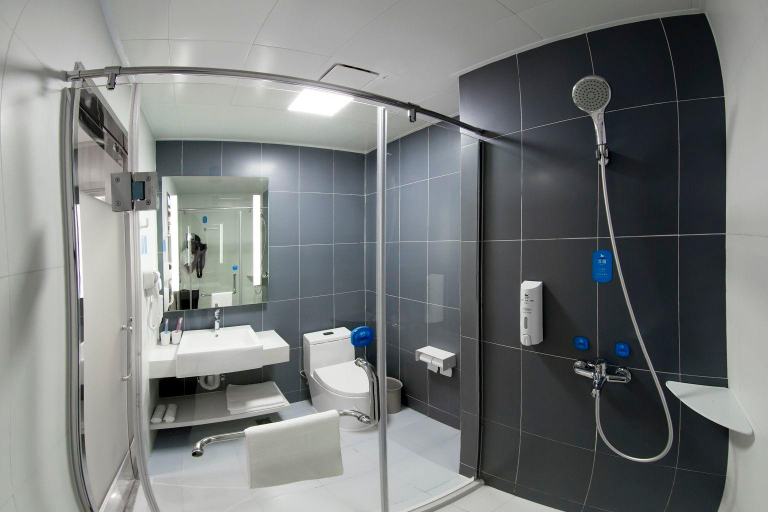 Bathroom 4, Hanting Hotel Rizhao Port Wanpingkou Scenic Area, Rizhao