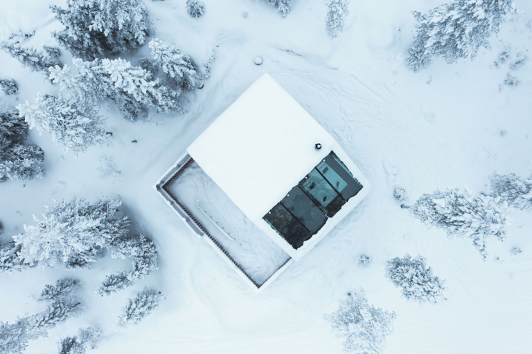 Front of property 4, Suomu Aurora Glass Resort, Lapland