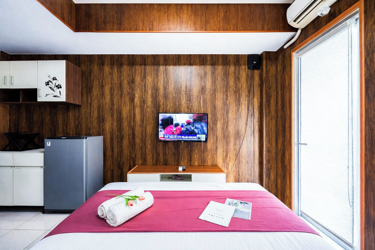Room 3, Wood Accents Studio At Tamansari Prospero Sidoarjo Apartment, Sidoarjo