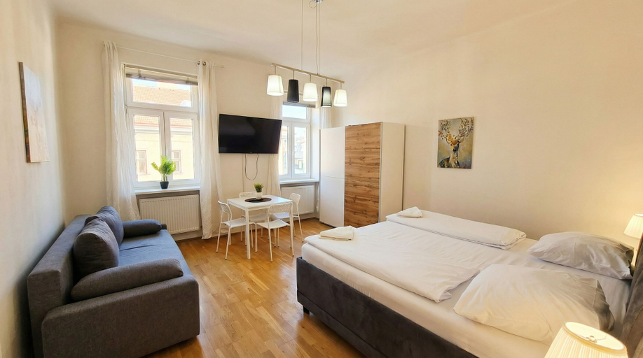 View from room, Stylish 1BR Apt near Wiener Stadthalle, Wien