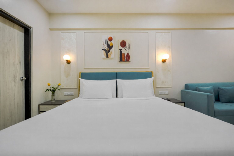 Bedroom 3, Urban Suites by BluSalzz Rajasthan, Jaipur