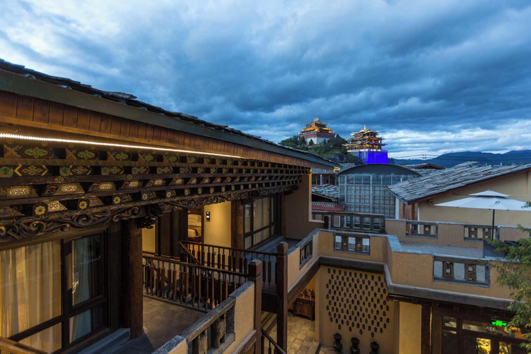 City view from property 3, Shangri-La Moon Tibetan Boutique Hotel, Dêqên Tibetan