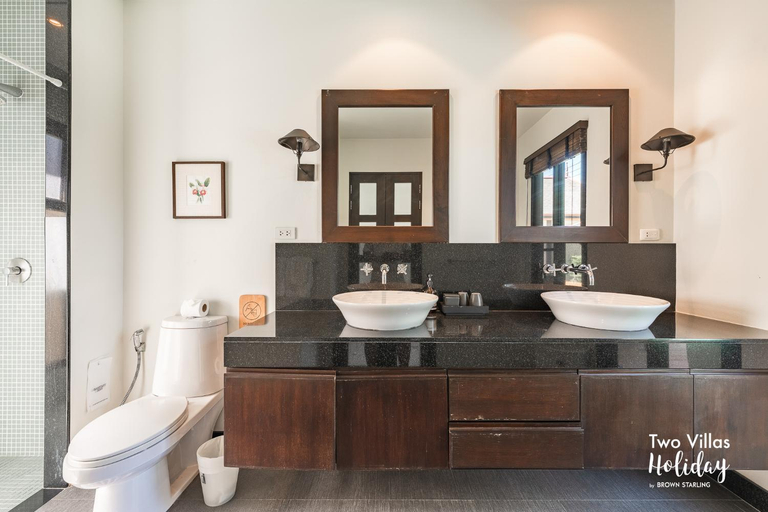 Bathroom 4, Tara13-Oriental Villa 3BR private pool Layan Beach, Pulau Phuket