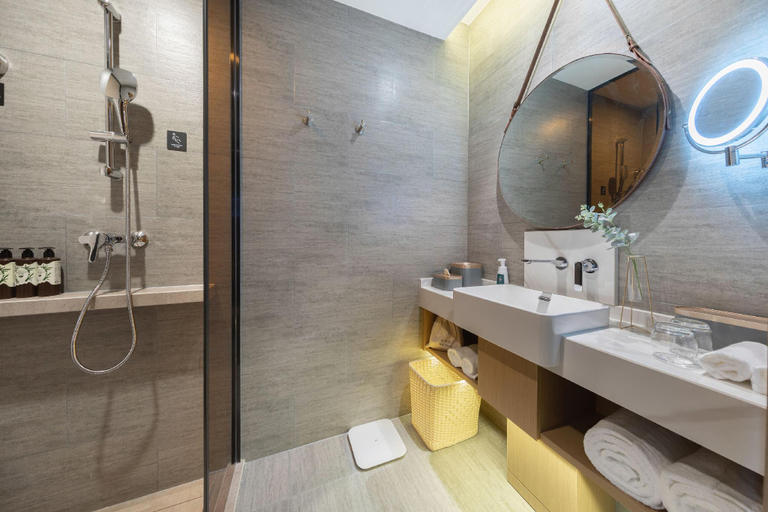 Bathroom 2, Atour S Hotel Ji'nan Baotu Spring, Jinan