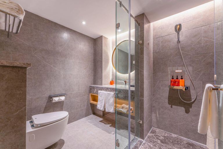 Bathroom 3, Orange Hotel Linyi Binhe Wanda Plaza, Linyi