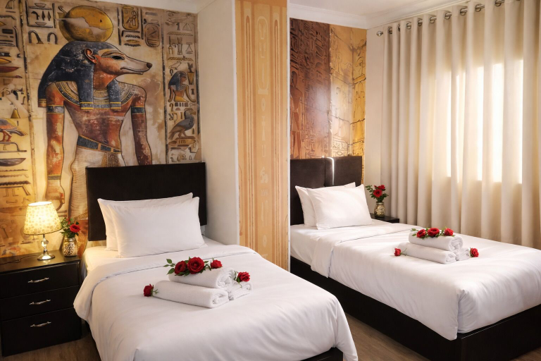 Bedroom 3, Phoenix Pyramids View Inn, Al-Ahram