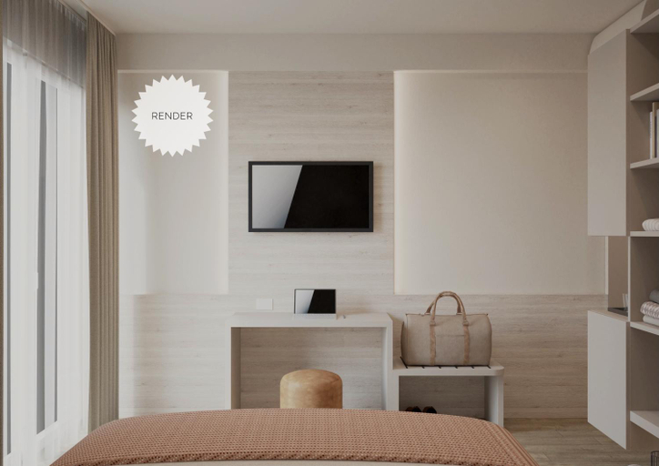 Bedroom 2, Hotel Bologna, Udine