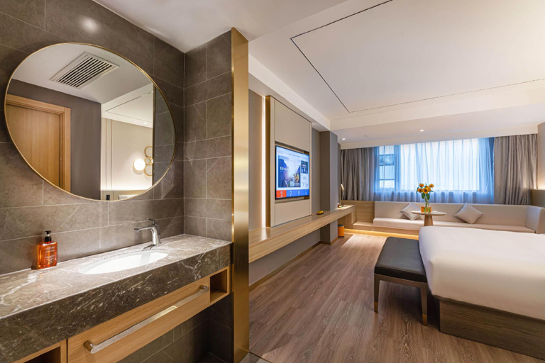 Bathroom 3, Orange Hotel Qidong Wenfeng World, Nantong