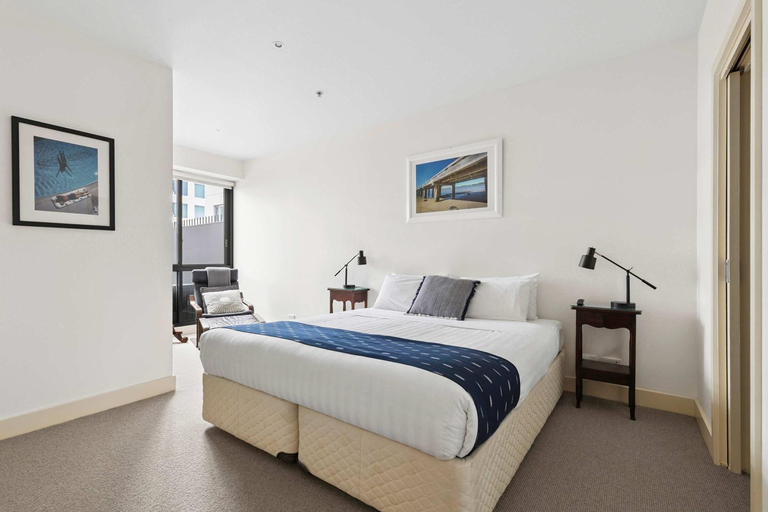 Bedroom 2, Geelong Waterfront Penthouse Apartment, Geelong