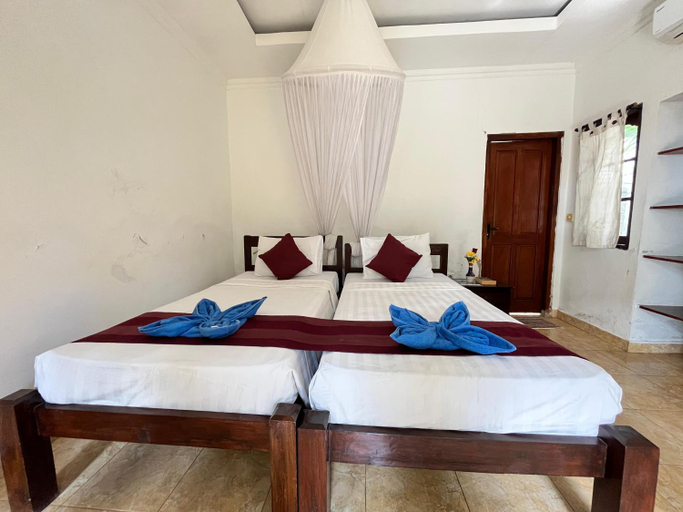 Bedroom 3, Mushroom Beach Bungalow, Klungkung