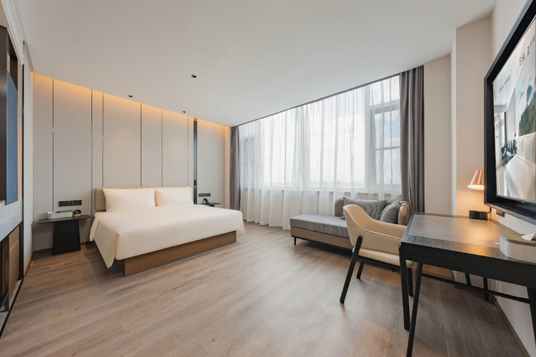 Bedroom 2, Atour Hotel Shanghai Jiading Nanxiang, Shanghai