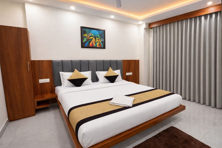 Bedroom 3, Hotel Groves, Ranchi