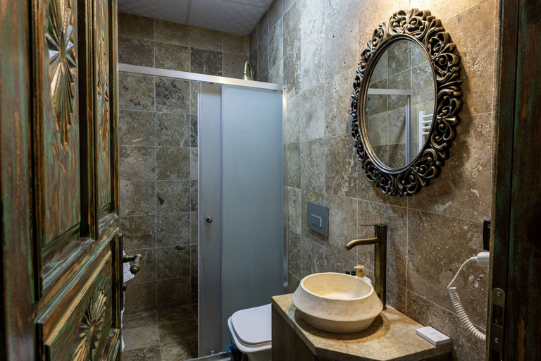 Bathroom 4, cappadocia keyfiala hotel, Ürgüp