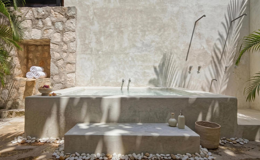 Bathroom 4, Coqui Coqui Papholchac Coba Residence & Spa, Cozumel