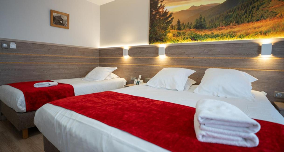 Bedroom 3, Hotel Restaurant Au Parc des Cigognes, Bas-Rhin