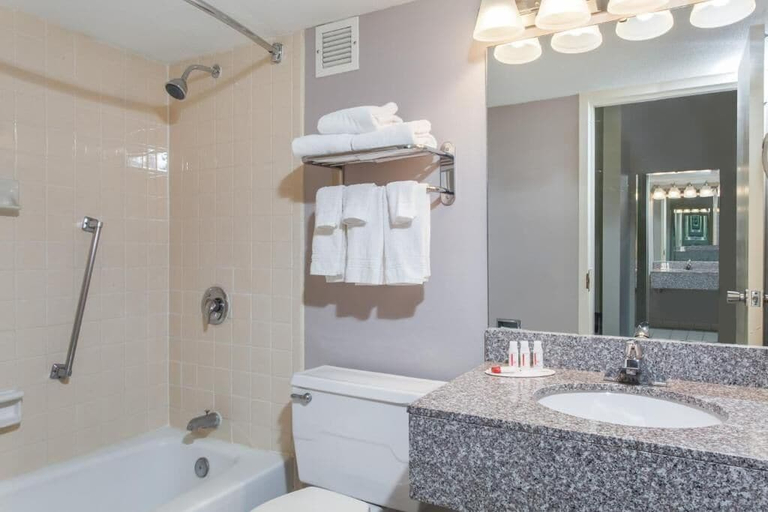 Bathroom 5, SuperB Hamburg Motel, Erie