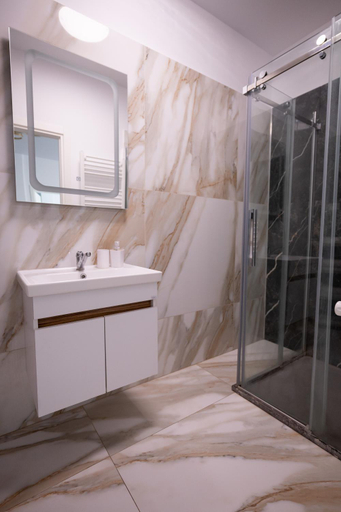 Bathroom 4, Seaside Mamaia Nord Apartamente Vedere la Mare, Navodari