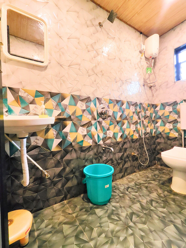 Bathroom 2, Vikas Boat Club & Resort, Pune