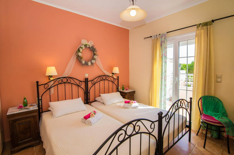 Bedroom, Villa Rosemary Sostis by Villa Plus, Ionian Islands