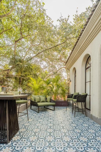 Outdoor dining, ELIVAAS 4BHK Luxury villa with Pvt Pool, Villa Verde, The Banyan Bliss, North Goa