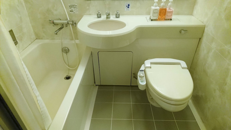 Bathroom 3, HOTEL CROWN HILLS KUSHIRO, Kushiro City