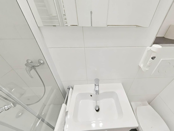 Bathroom 3, Familienappartement Marianne mit Pool und Sauna, Freyung-Grafenau