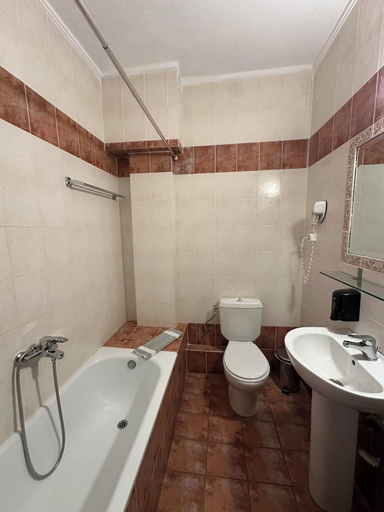 Bathroom 4, Agriani Hotel, East Macedonia and Thrace