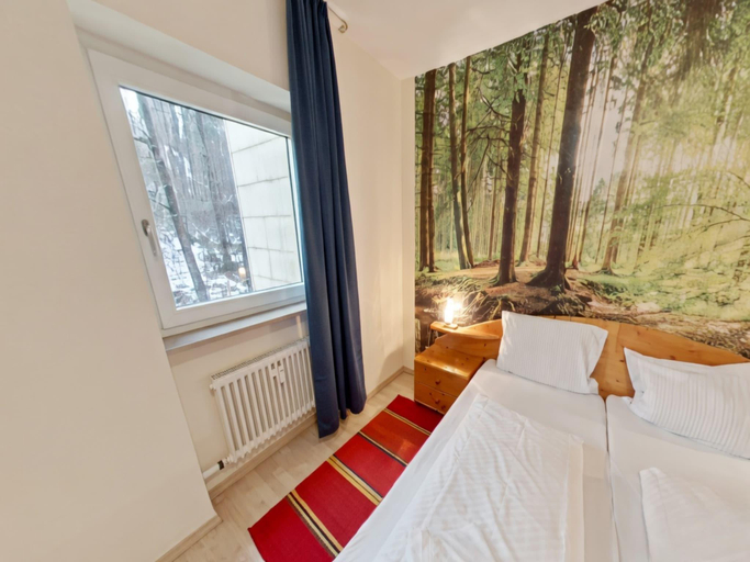 Bedroom 3, Familienappartement Marianne mit Pool und Sauna, Freyung-Grafenau