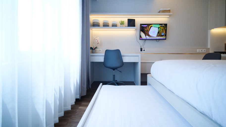 Bedroom 2, Good Choice and Comfy Studio at The City Square Apartment By Travelio, Surabaya