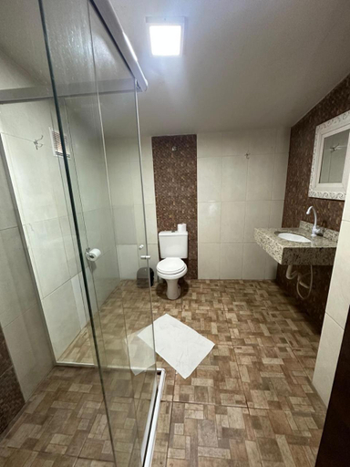 Bathroom 4, Hotel e Restaurante Santa Fe, Lages
