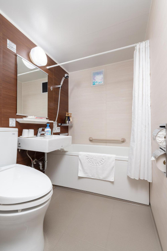 Bathroom 3, Hiroshima Intelligent Hotel, Hiroshima