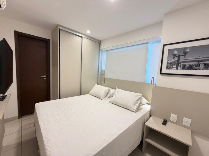 Bedroom 3, Beach Class Conselheiro Boa Viagem- 02 quartos- Familia, Recife